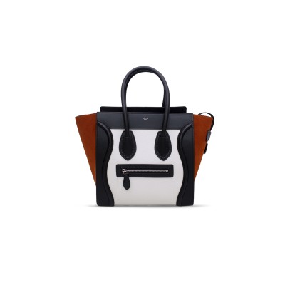 CELINE TOTE IN LUGGAGE MICRO PEBBLED CALFSKIN 167793DRU-38NQ (27*27*15cm)